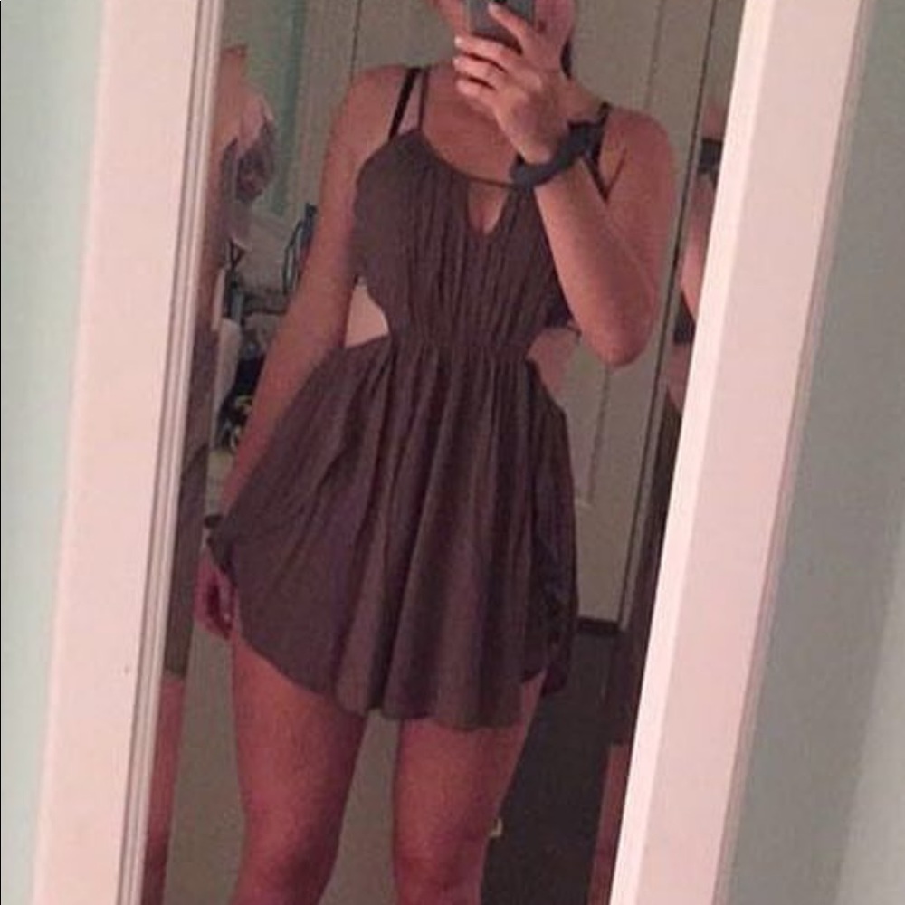 crepe material dress